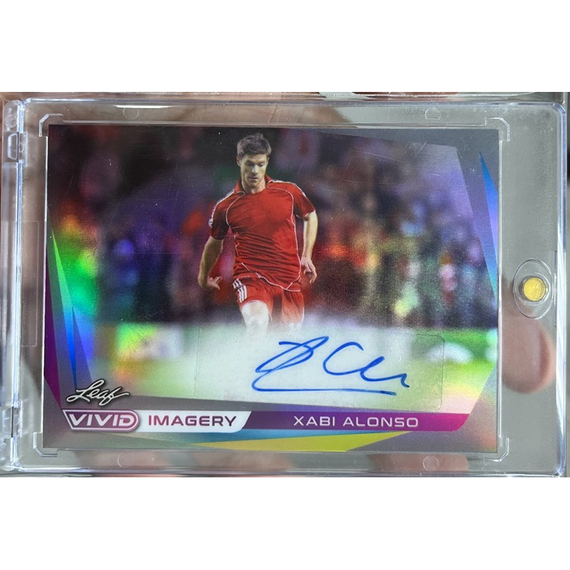 Xabi Alonso 1/7 Leaf Vivid Imagery 2022 การ์ดรันต่ำๆๆ สวยๆ ราคาคุ้มๆๆ กันไปเลยครับผม