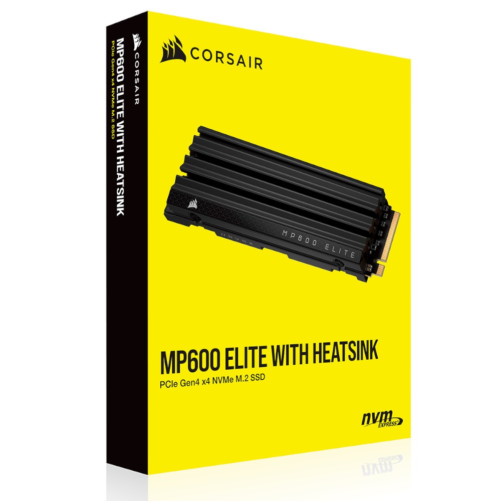 SSD CORSAIR MP600 ELITE 1TB M.2 NVMe PCIe Gen 4.0 ความเร็วสูง แรงลื่น ติดตั้งง่าย