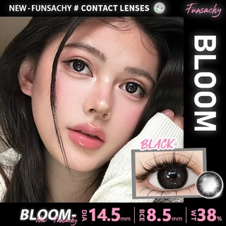 BLOOMซีรีส์ คอนแทคเลนส์สายตาสั้น 14.5mm ขยายตา คอนแทคเลนส์แฟชั่น การจัดส่งรวดเร็ว