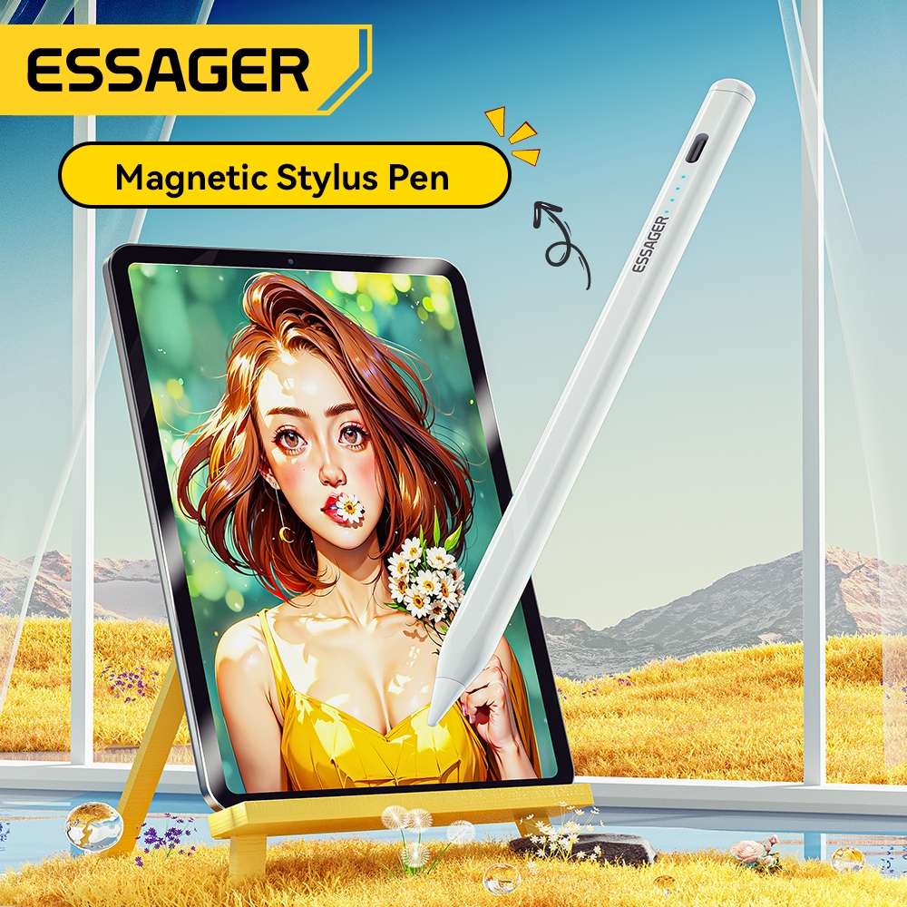 Essager ปากกาทัชสกรีนแบบแม่เหล็ก  สำหรับ iPad Air Pro Mini