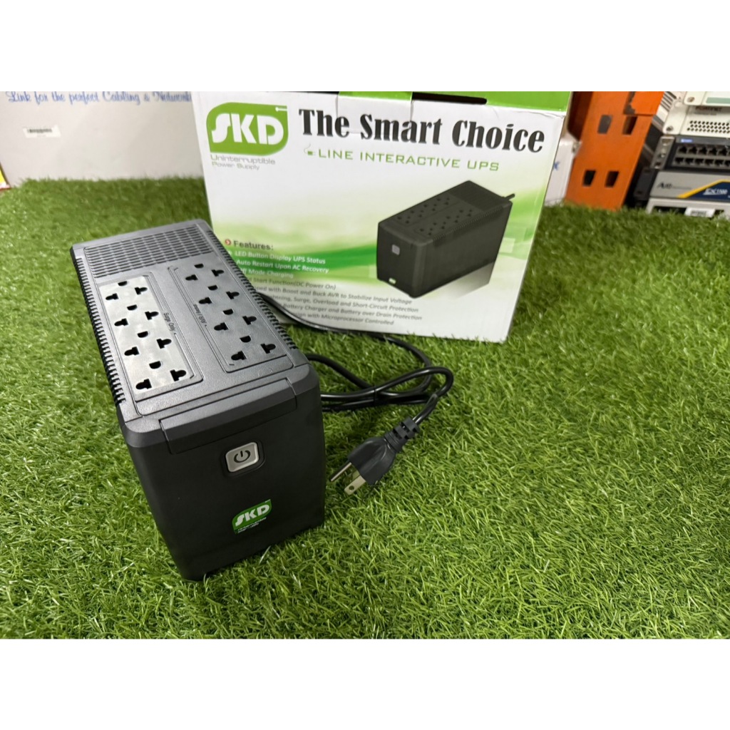 ของใหม่ เครื่องสำรองไฟ (UPS) SKD UPS Protech-900 900VA/380W