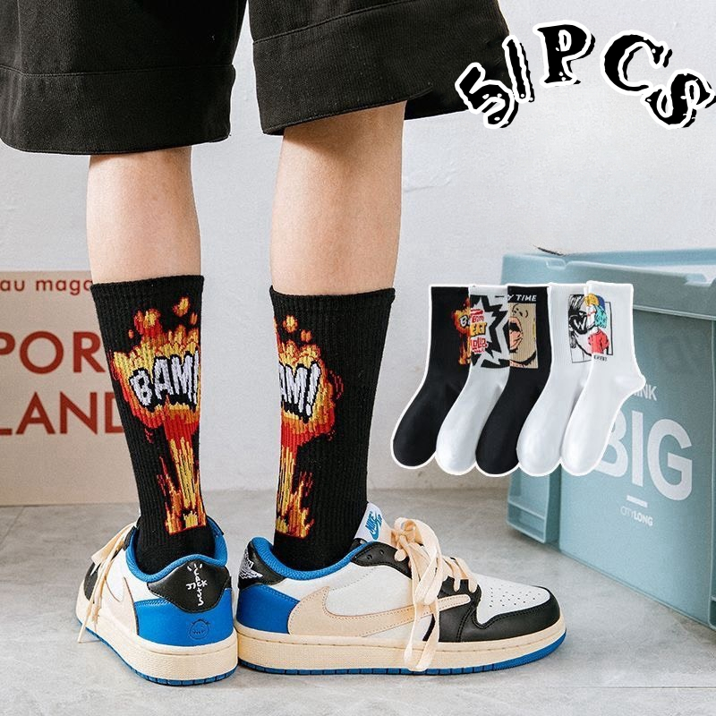 💰(ได้รับ 2-3 วัน)💰จัดส่งจากประเทศไทย~ถุงเท้ายาวถึงน่องสไตล์ญี่ปุ่น ถุงเท้ากีฬาคอตตอน เหมาะกับทั้งชายและหญิง