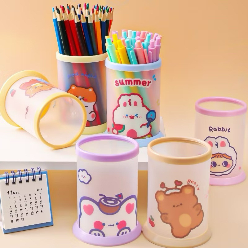 กล่องใส่ปากกา DIY ที่ใส่ปากกา ประกอบเอง กล่องดินสอ เครื่องเขียน อุปกรณ์การเรียน ปากกา