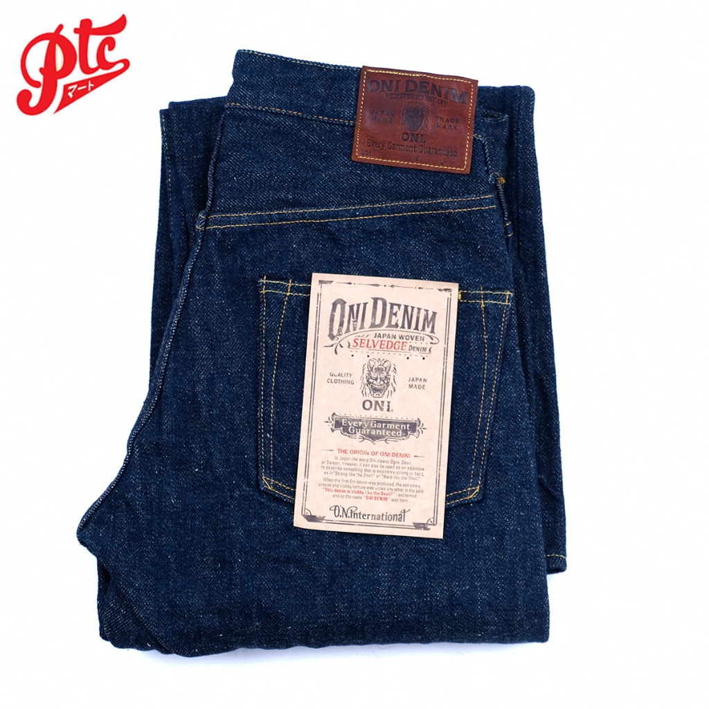 กางเกงยีนส์ ONI-200ZR-KAB "Secret Denim Kabuki Selvedge" 20oz