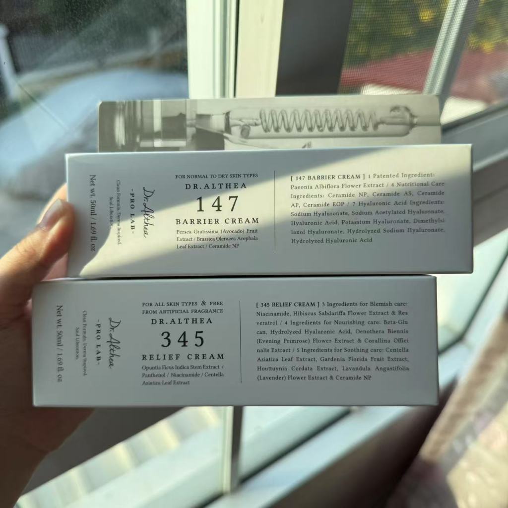 Dr.althea 147 Barrier Cream / 345 Relief Cream 50ml มอยเจอไรเซอร์