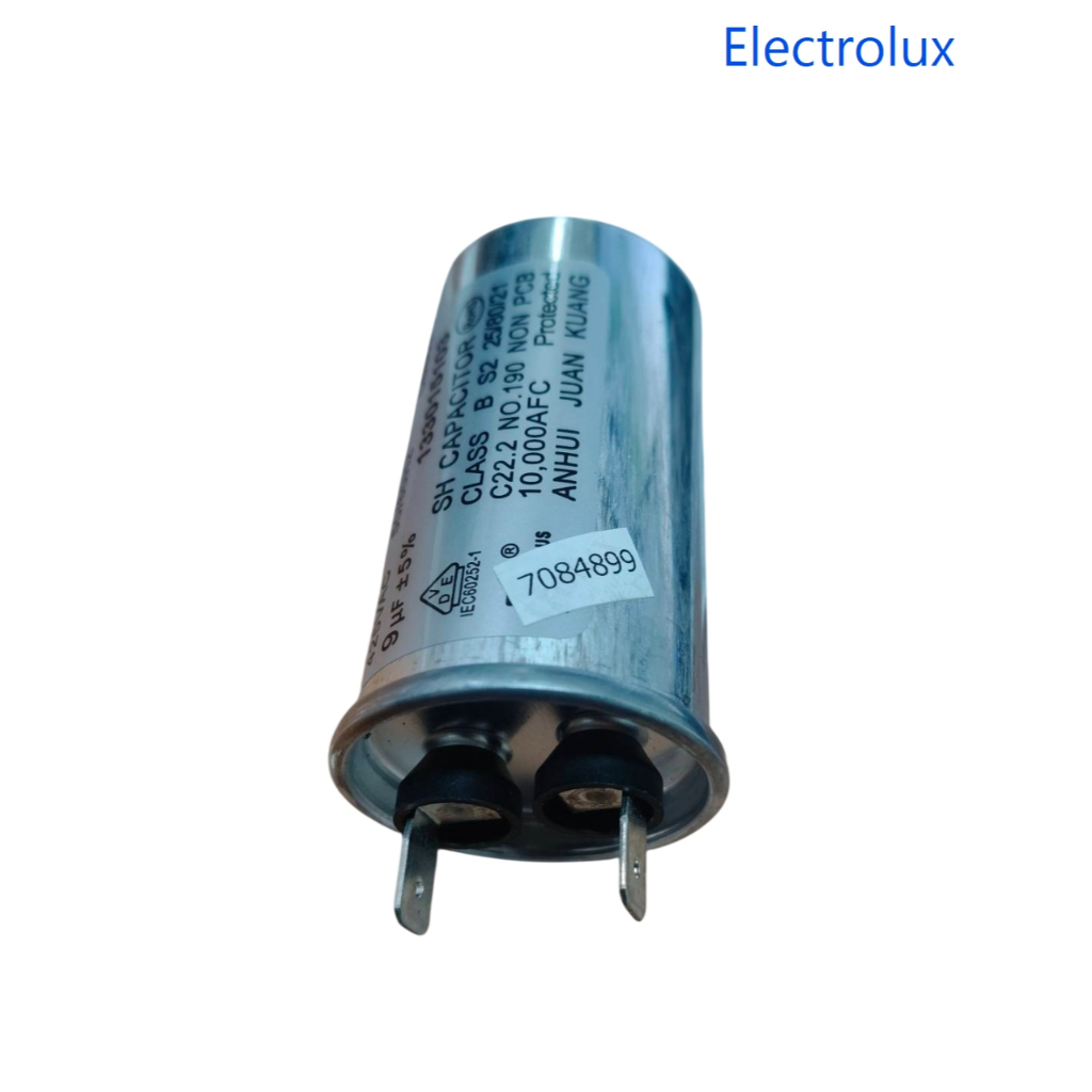 ELECTROLUX  CAPACITOR DY 9UF S2 Part: 1760013530 ใช้กับรุ่น :EDS854N3SB อะไหล่แท้จากบริษัท