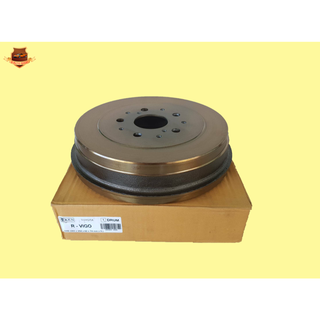 จานเบรคหลัง TOYOTA VIGO 4X2,1KD,2KD ราคาลูกละ 1050บาท