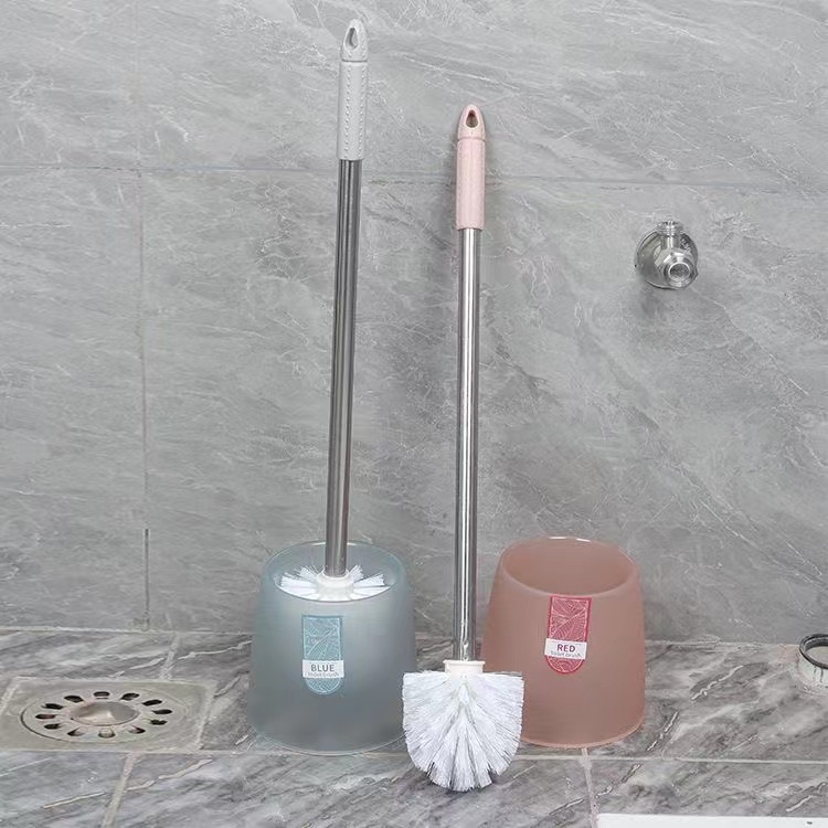 แปรงขัดชักโครก ได้ทั้งแขวนและตั้งไม่ต้องเจาะรูให้พนังเสียหาย แปรงขัดห้องน้ำ แปรงล้างสุขภัณฑ์ แบบหัวกลม - รูปที่ 5