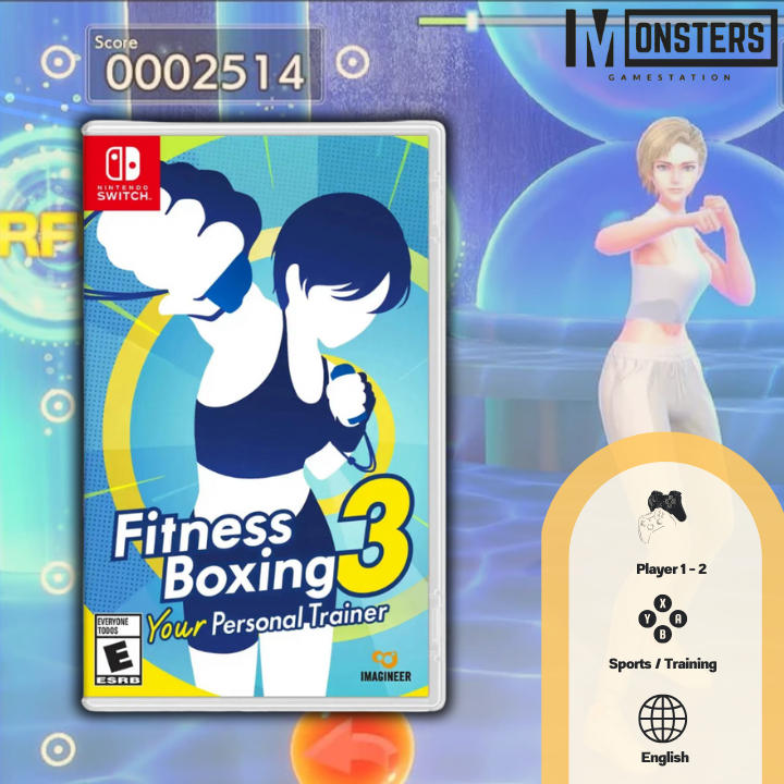 Fitness Boxing 3 [Nintendo Switch] [มือ1] (สินค้าพร้อมส่ง)
