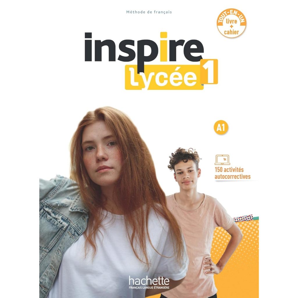 DKTODAY หนังสือ INSPIRE LYCEE 1:LIVRE + CAHIER A1 COLLECTIF ภาษาฝรั่งเศส