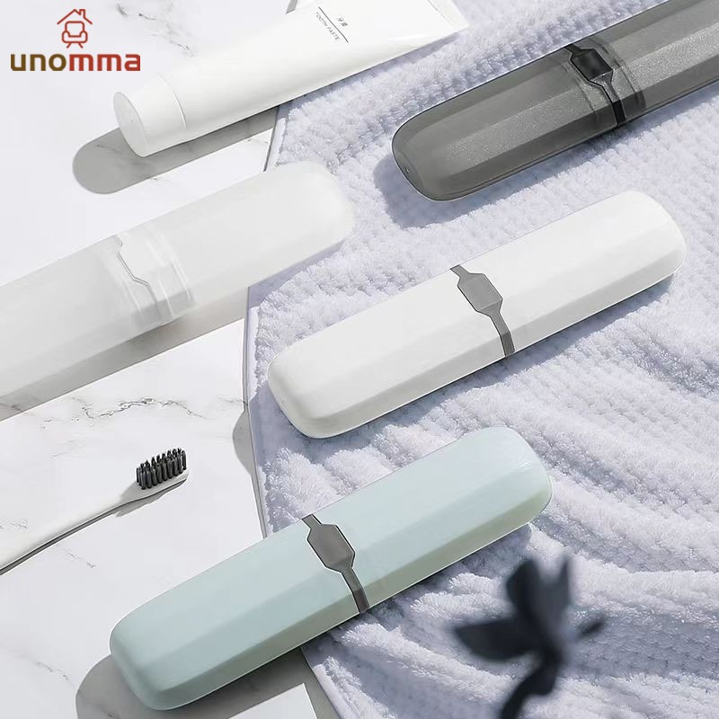 🎈กล่องใส่แปรงสีฟัน อเนกประสงค์ แบบพกพา สําหรับเดินทาง unomma