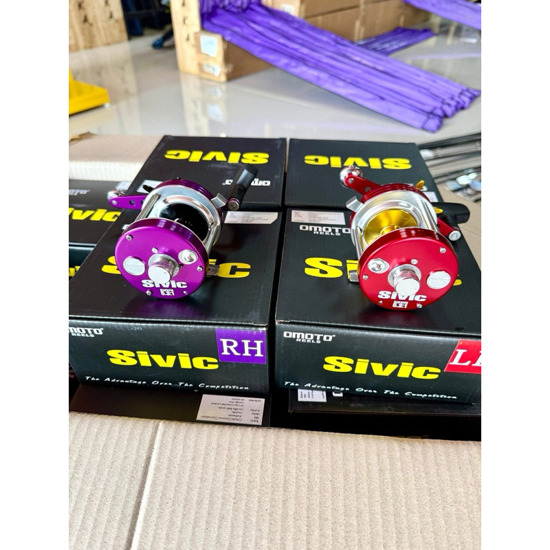 รอกเบส โอโมโต้ ซีวิค 6000. OMOTO SIVIC 6000 CS -4BB+1RB