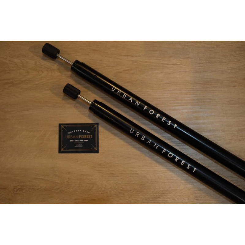 (PRE-ORDER‼️)Urban Forest Side Pole Black Set of 2