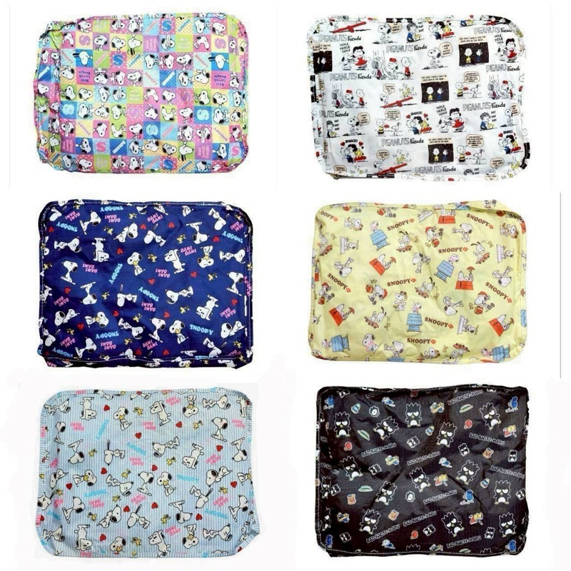 กระเป๋า จัดระเบียบ 6 ชิ้น ลายการ์ตูน ชุดเซ็ตกระเป๋าเดินทาง travel set