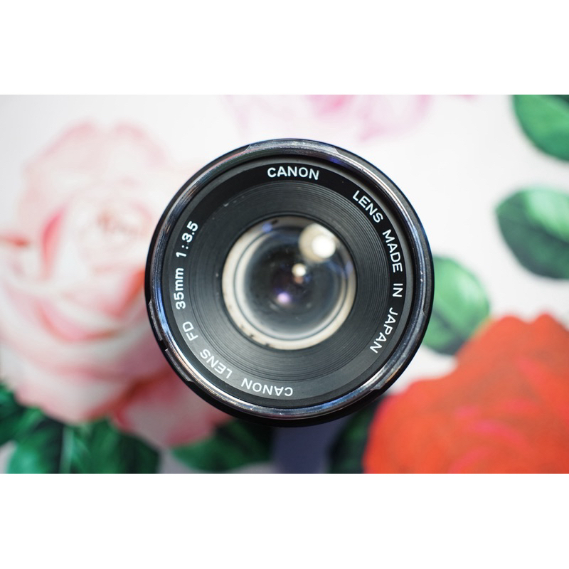Canon 35mm 3.5 FD Lens