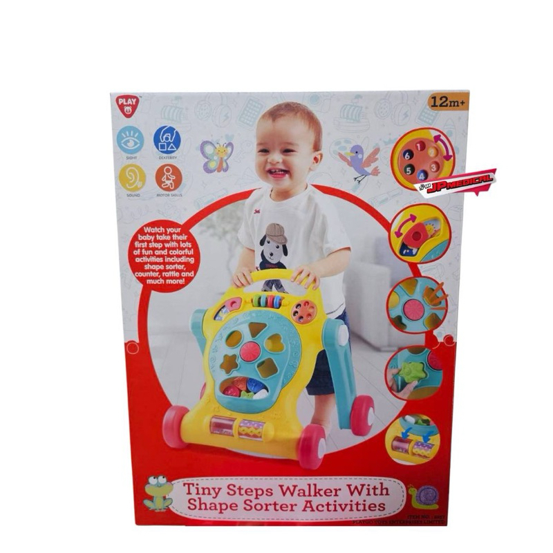 Playgo ของเล่นเสริมพัฒนาการ รถเข็นน้องน้อยหัดเดินกิจกรรมแสนสนุก