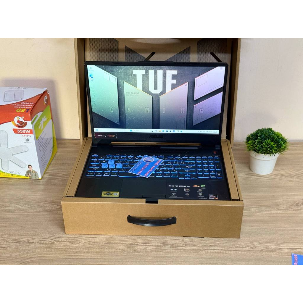 #RTX3050 #DDR5 #5600Mz #Ryzen 7 7435HS รุ่นใหม่ๆ สภาพสวยใหม่ ASUS TUF GAMING A15