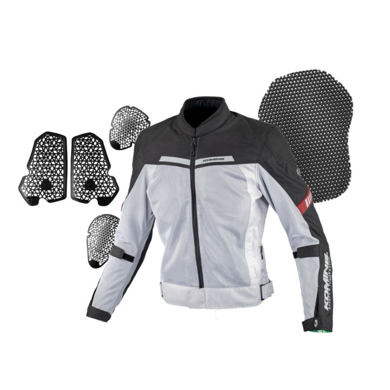 KOMINE เสื้อการ์ด JK-177 Enigma Light Half Mesh jacket
