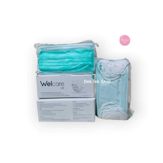 Welcare Lite หน้ากากอนามัยทางการแพทย์ เวลแคร์ ไลท์ 3ชั้น กล่อง 50 ชิ้น