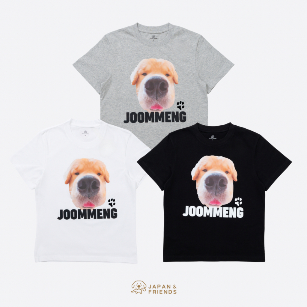 T-Shirt พิมพ์ลายหน้าตู้มจุ๊มเหม่ง เสื้อยืด