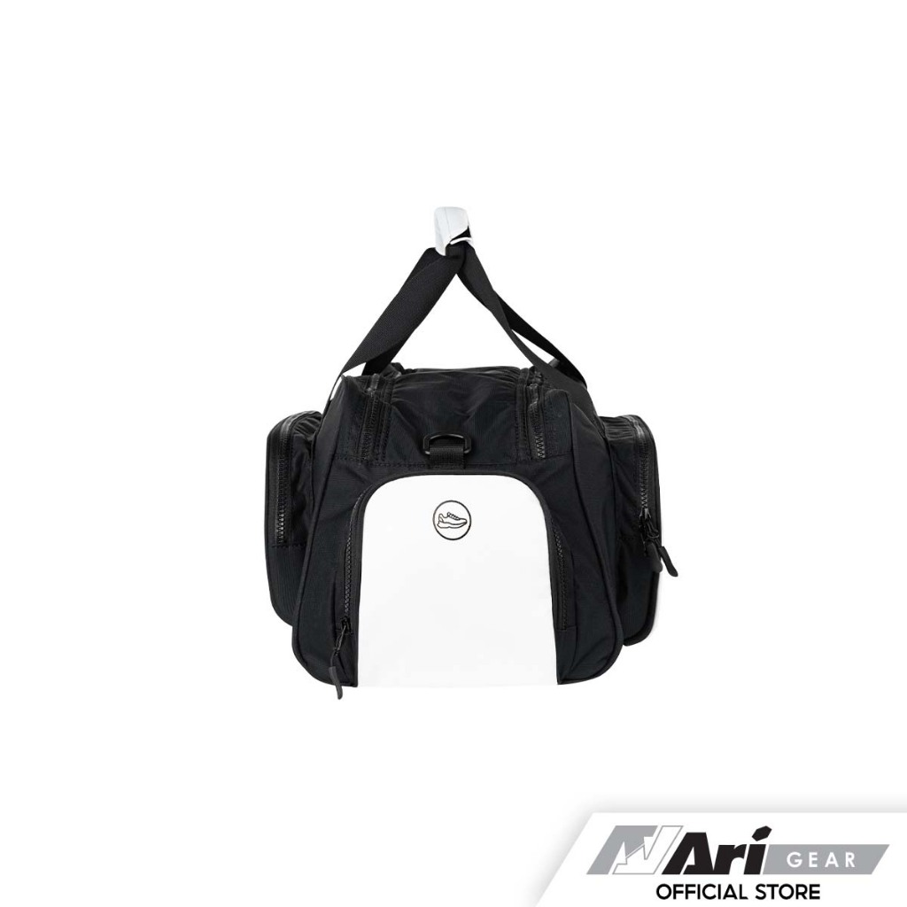 ARI ADEPT 2TONES SMALL DUFFLE BAG - BLACK/WHITE (AHW1563-01) กระเป๋า อาริ ADEPT 2TONES SMALL DUFFLE สีดำขาว