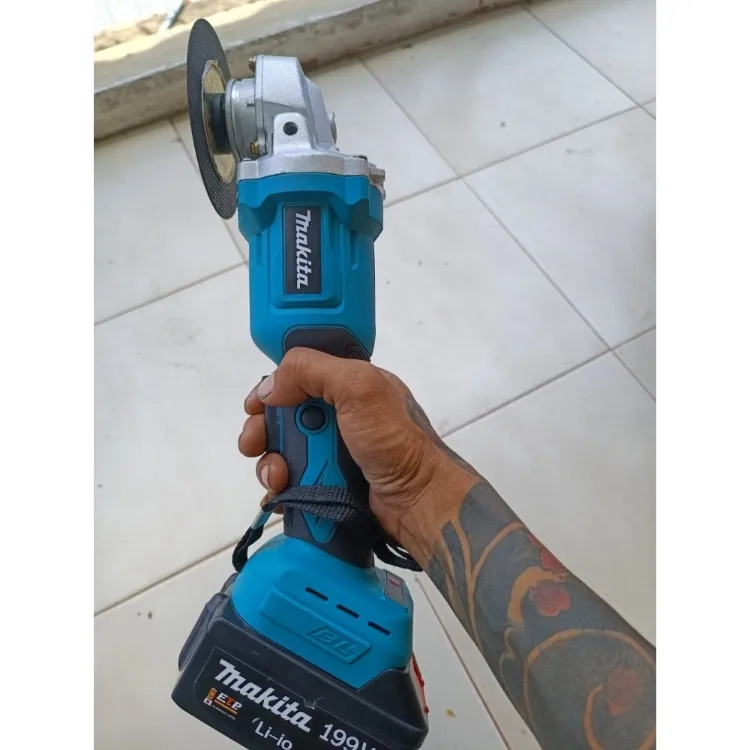 Makita เครื่องเจียร์ไร้สาย เครื่องเจียร์ หินเจียร เครื่องเจียร์ ลูกหมูไร้สาย 199V3500W ปรับความเร็ว4ระบบรับประกันหนึ่งปี