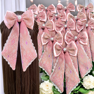 📌พร้อมส่ง🎀 ที่ติดผมสวยๆสำหรับผู้หญิง สีสันสดใส💝