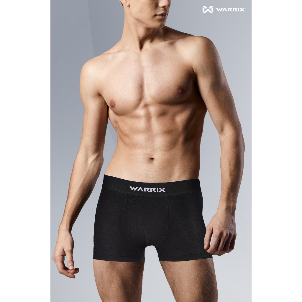 WARRIX กางเกงชั้นใน Men's Underwear Mid Waist ทรง Trunk (WU-244ALMCLP2) แพ็ค3ตัว — صورة 7