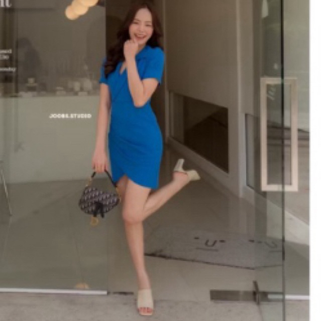 เดรสมือสอง#JBS485 Runway Girl Dress