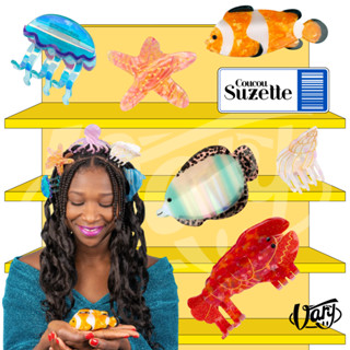 พร้อมส่ง Coucou suzette กิ๊บติดผมของแท้จากฝรั่งเศส กิ๊บติดผม…