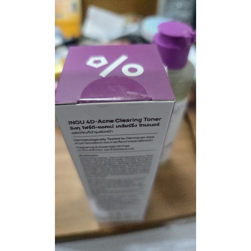 INGU Skin 4D-Acne Clearing Toner 150ml (หมดอายุ12/26)