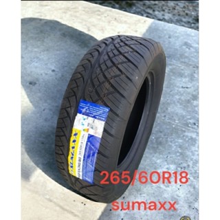 ยาง265/60/18 ยี่ห้อsumaxxยางใหม่ปี2026(ราคาต่อ1)เส้นแถมจุ๊กย…
