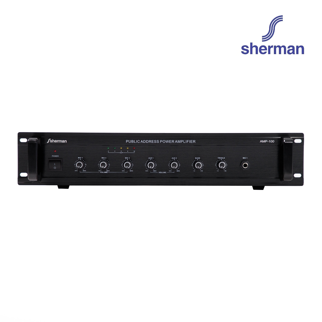 Sherman แอมปลิฟายเออร์คาราโอเกะ รุ่น AMP-100