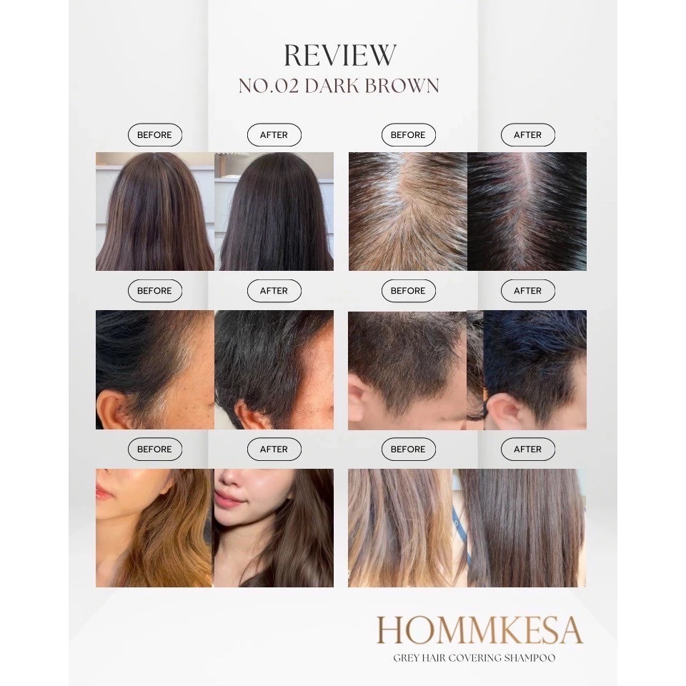 แชมพูปิดผมขาวหอมเกศ SET 250 บาท 3ซอง (แบบซอง 30 มล.) thumbnail 10