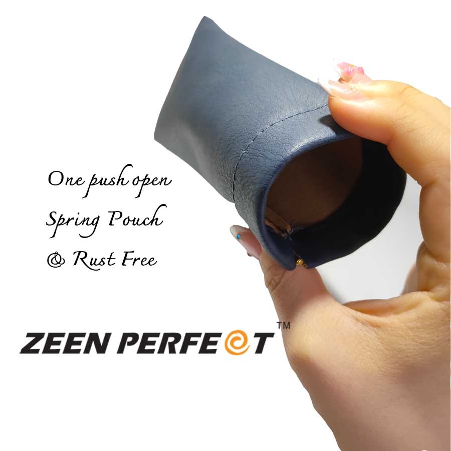 ซองแว่นตา ZEEN PERFECT One push open ระบบสปริงเปิด ปิด สะดวก ปลอดภัย Vintage Desgin