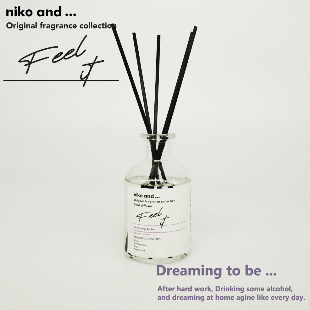 niko and … ก้านไม้หอม Feel it Original Fragrance Collection Diffuser
