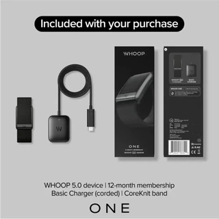 ⓦ WHOOP 5.0 ONE / PEAK / MG LIFE สายรัดข้อมือวัดชีพจร (12-Month Membership + ประกันสินค้า 1 ปี)