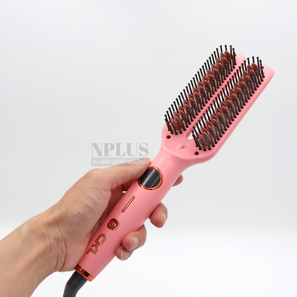 CKL-211 หวีไฟฟ้า หวีตรง ร้อนเร็วผมไม่เสีย ผมตรงสวยเรียบลื่น เครื่องหวีผมไฟฟ้า หวีไฟฟ้าแปรงหวีผมไฟฟ้า