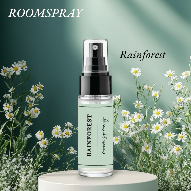 สเปรย์ปรับอากาศ กลิ่นป่าฝน ตราอารมณ์ (AROM Rainforest Roomspray)