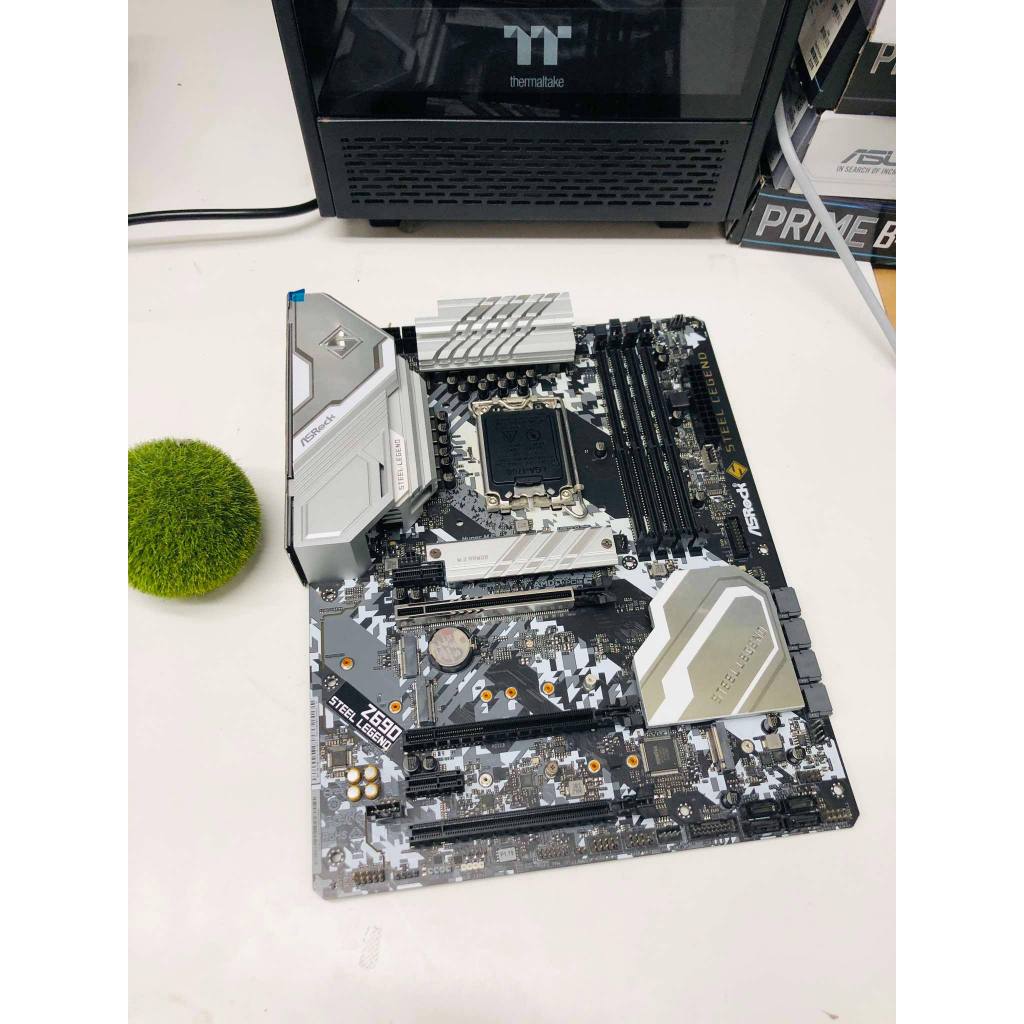 MAINBOARD 1700 ASROCK Z690 STEEL LEGEND   ไม่มีกล่อง ประกันร้าน พร้อมใช้งาน