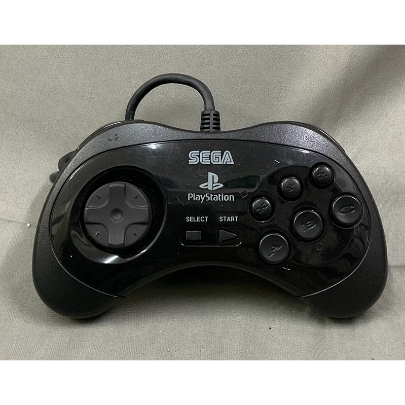 จอย SEGA Saturn controller for Ps2 สำหรับ เครื่อง ps ps1 ps 2 ของแท้ หายากจากญี่ปุ่น