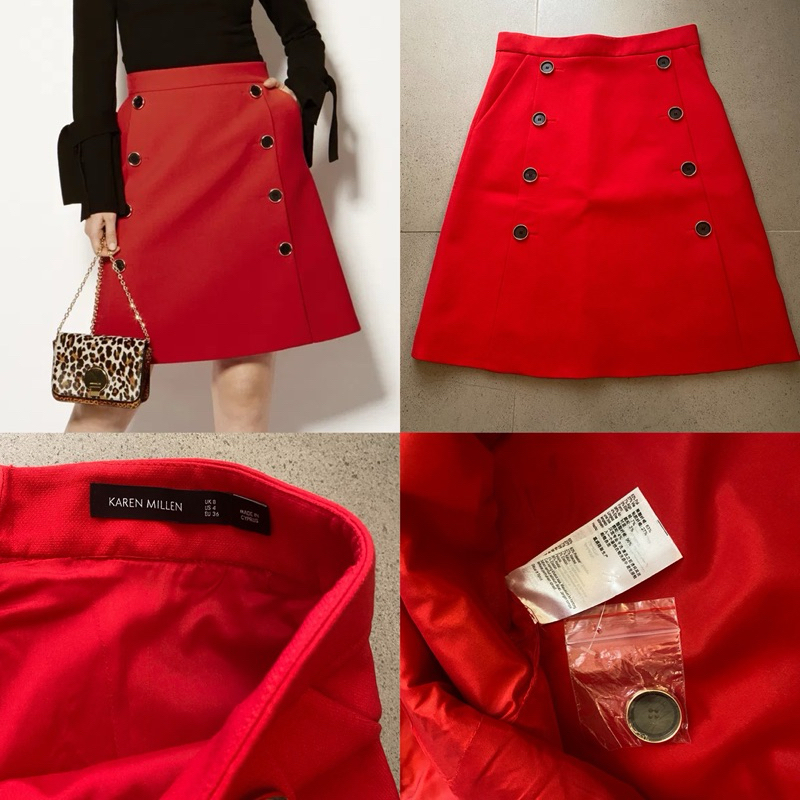 Karen Millen A-line skirt size 8 (New without tag)