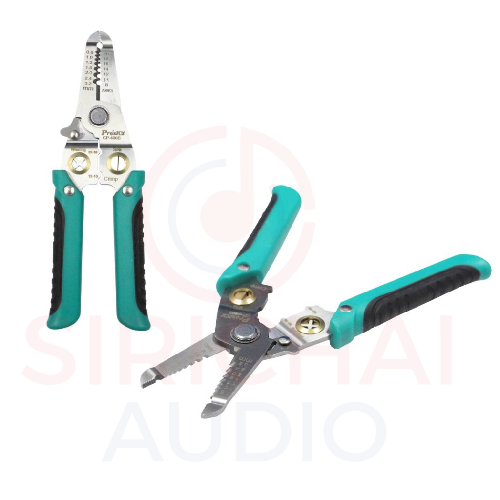 คีมปอกสายไฟอเนกประสงค์ PRO'SKIT รุ่น CP406S (6in1)