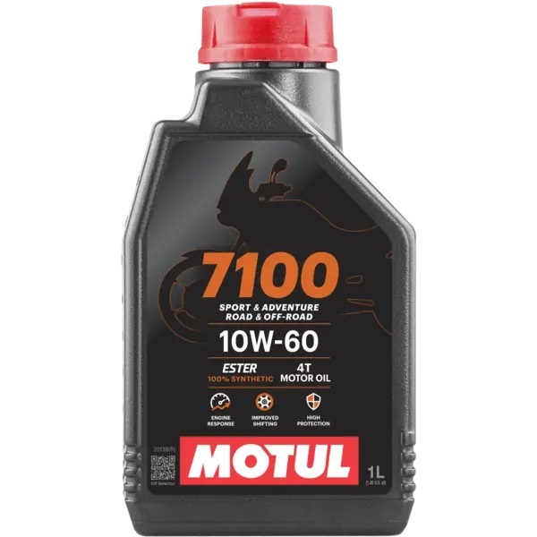 **  ของแท้  ** โฉมใหม่ Motul 4T 7100 10W40 10W50 15W50 10W60 100% Synthetic Ester 1ลิตร MA2 น้ำมันเครื่อง โมตุล - รูปที่ 4