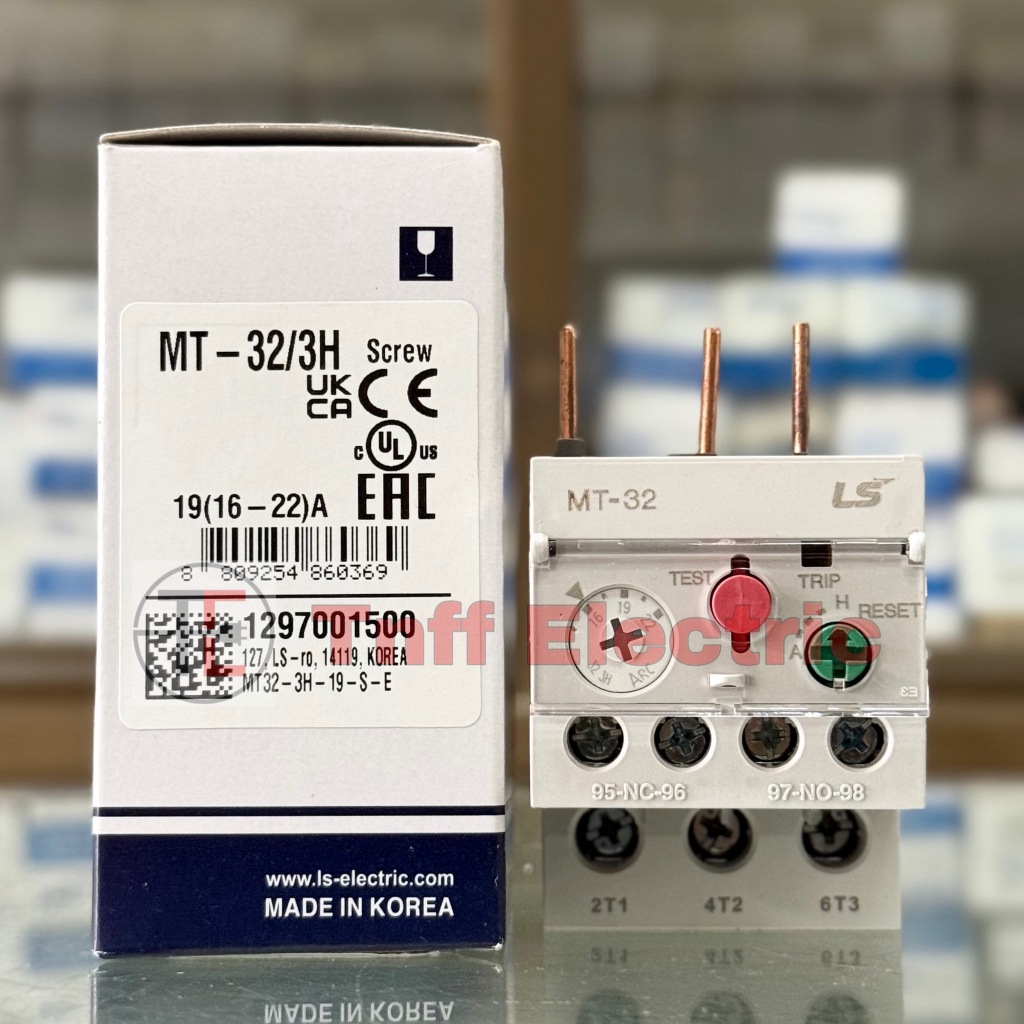 LS MT-32/3H โอเวอร์โหลด รีเลย์ มีหลายช่วงกระแสให้เลือก