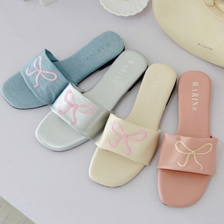 ✅ รุ่นใหม่ มาแรง ! [ Pretty girl ] 36 - 41 รองเท้าแตะพื้นนุ่…