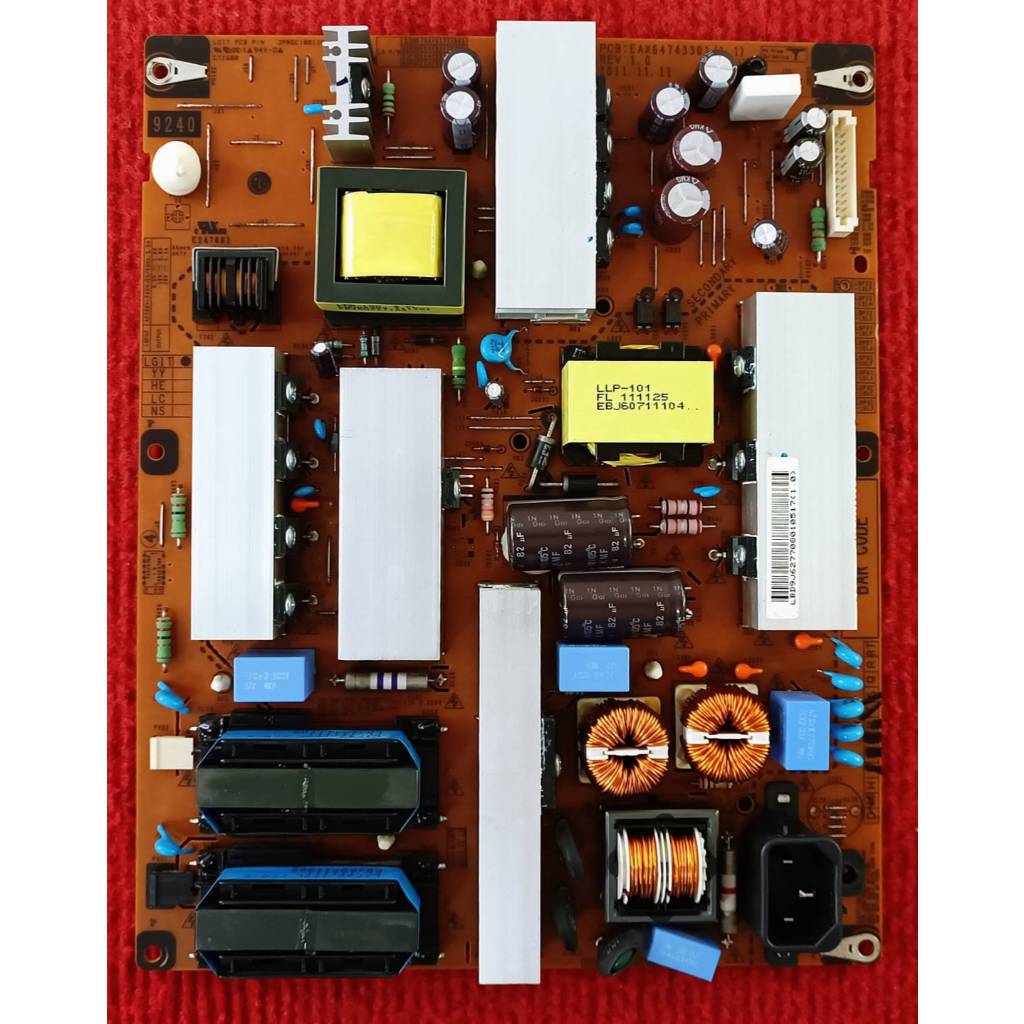 เพาเวอร์ซัพพลายทีวี LG รุ่น 42LK410 , 42LK450 , 42LD460 , 42LD550 พาส EAX61124201 / EAX64743301