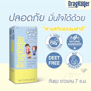 สเปรย์เย็น กันยุง แดรกคูลเลอร์ 2 กล่อง (DragKooler Mosquito Repellent Spray)