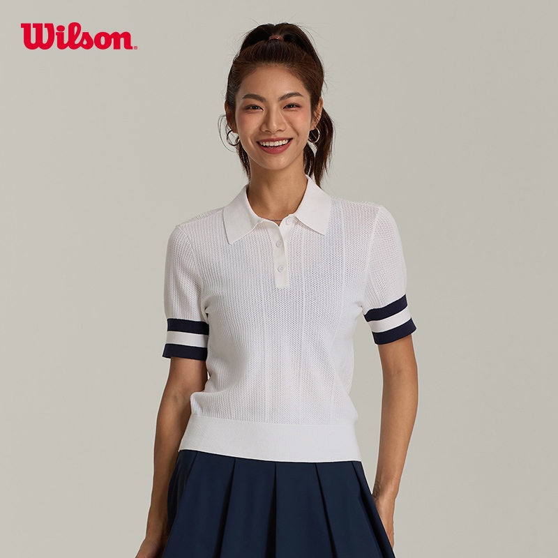 Wilson Women ESSEX POLO เสื้อโปโล WW00014331WTA Official Store