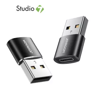 ตัวแปลง JOYROOM Adapter Connector S-H152 USB-A Male to USB-C 3.0A Black by Studio7